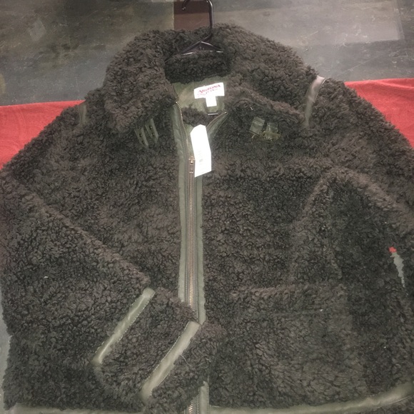 Arizona faux fur Moto jacket - Picture 4 of 4